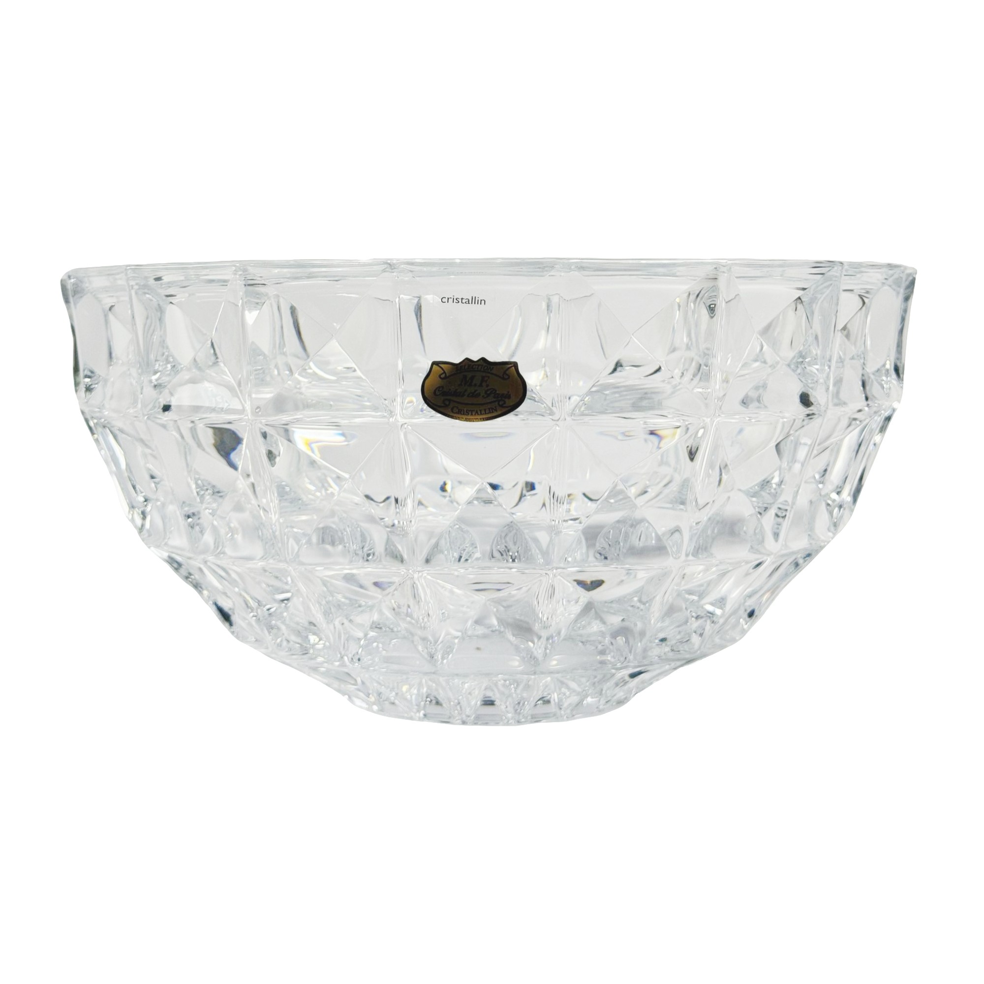 BOWL DIAMANTE CRISTAL TRANSPARENTE