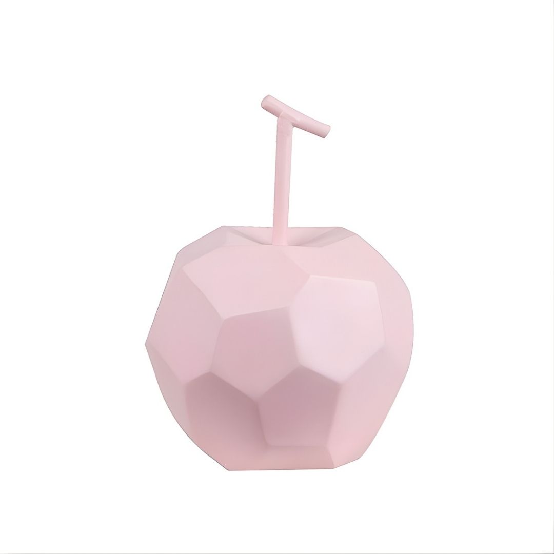 ESCULTURA MACA RESINA ROSA MODALI DESIGN