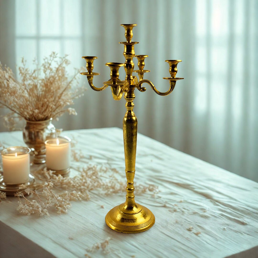 CASTICAL 5 BRACOS METAL DOURADO DUIF INTERNATIONAL