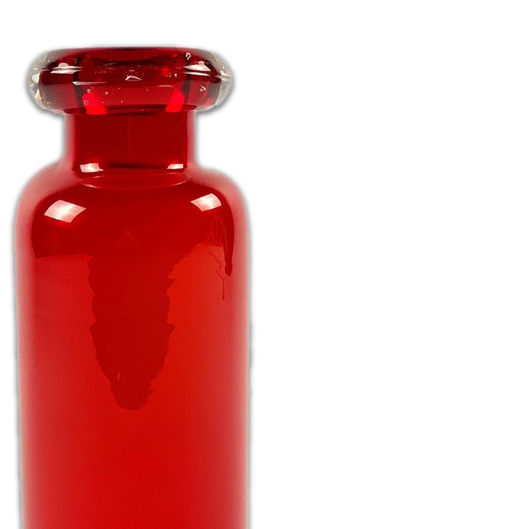 VASO DRUNKEN CRISTAL VERMELHO ROSENTHAL