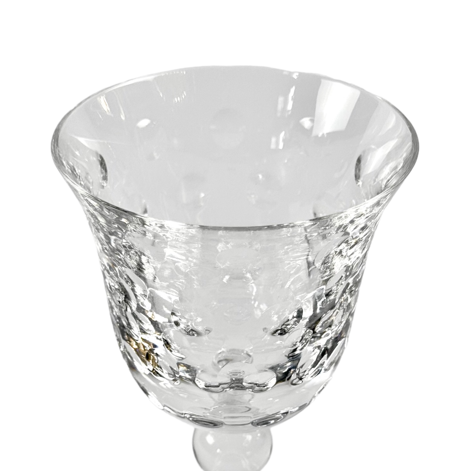 TACA BUBBLES VINHO CRISTAL TRANSPARENTE SAINT LOUIS JOGO 6 PEÇAS