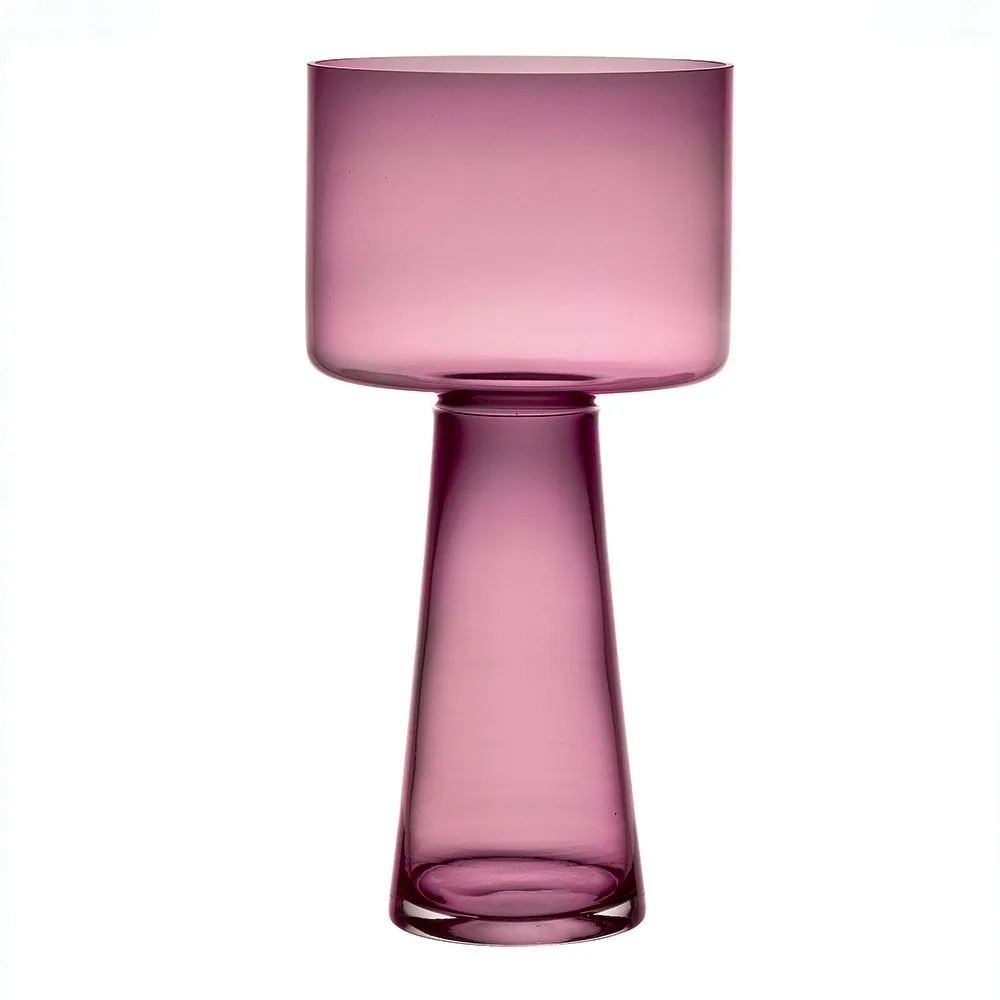 VASO AMARILLYS VIDRO AMETISTA VIDIVI VETRI (KD&D)