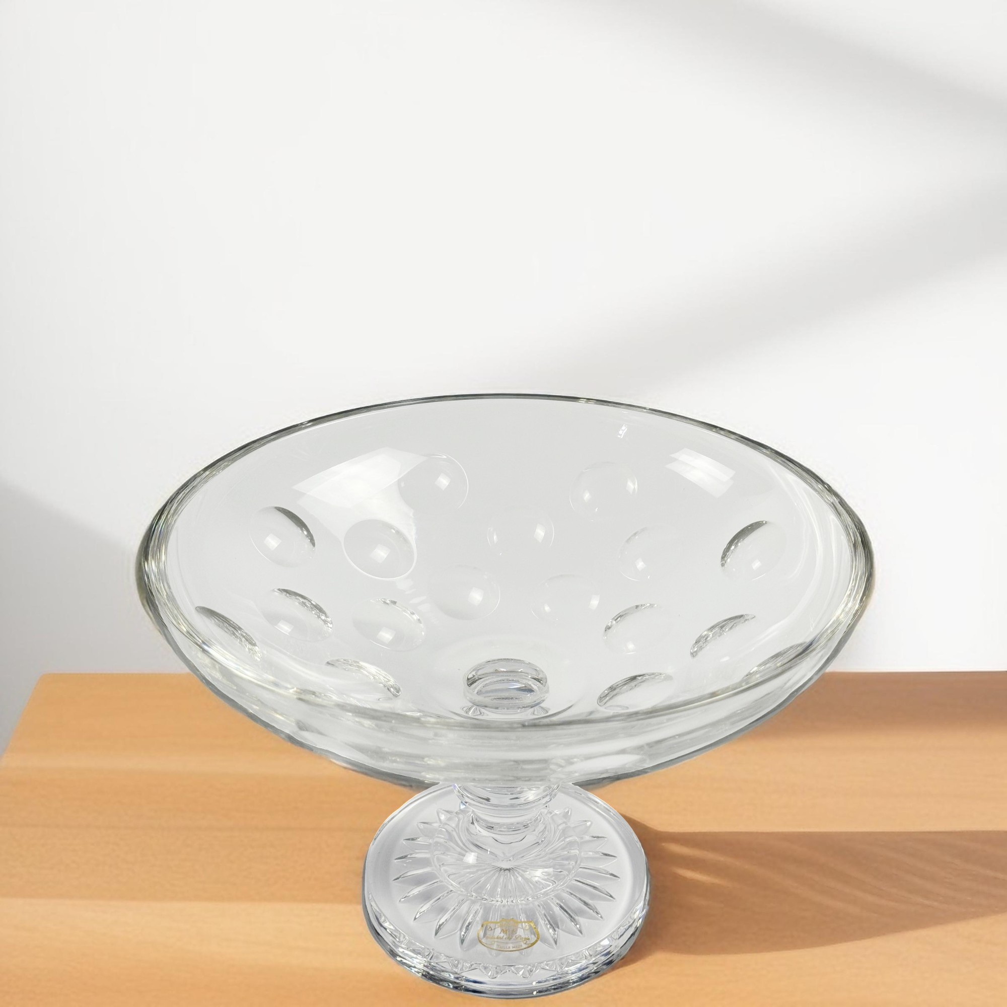 CENTRO C/ PE PASTILLE CRISTAL TRANSPARENTE 