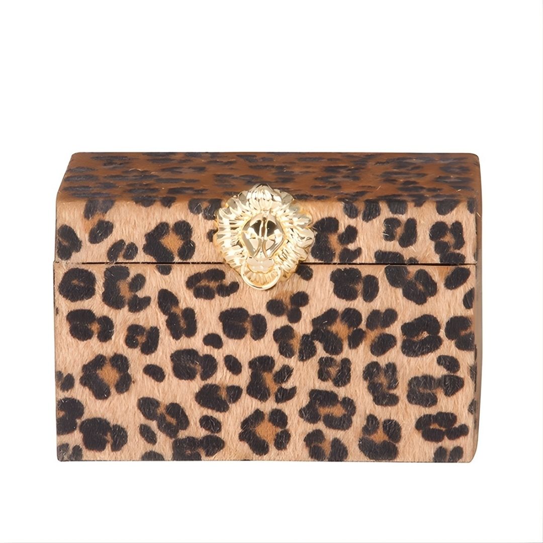 CAIXA ONCA C/FECHO LEAO MADEIRA MODALI DESIGN