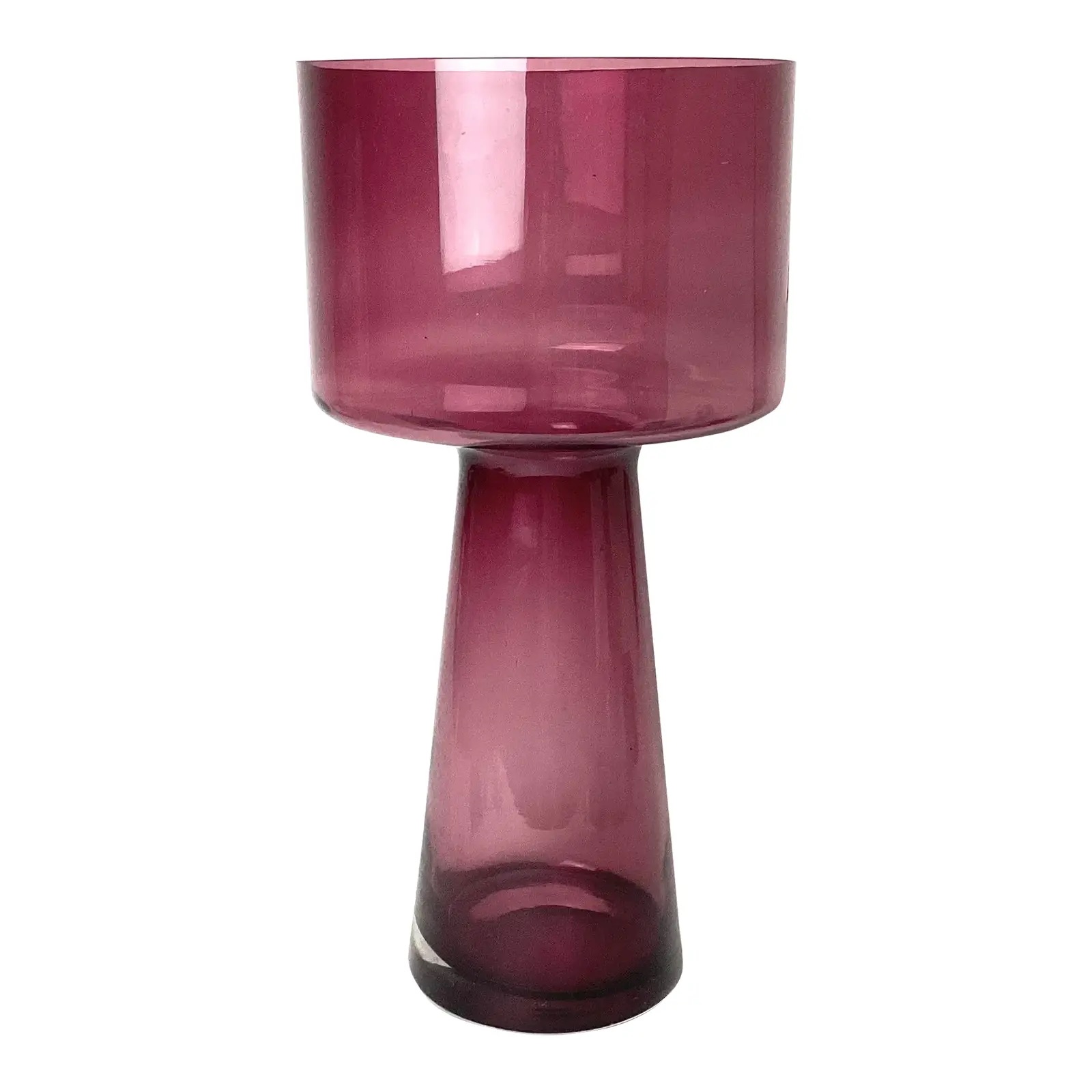 VASO AMARILLYS VIDRO AMETISTA VIDIVI VETRI (KD&D)