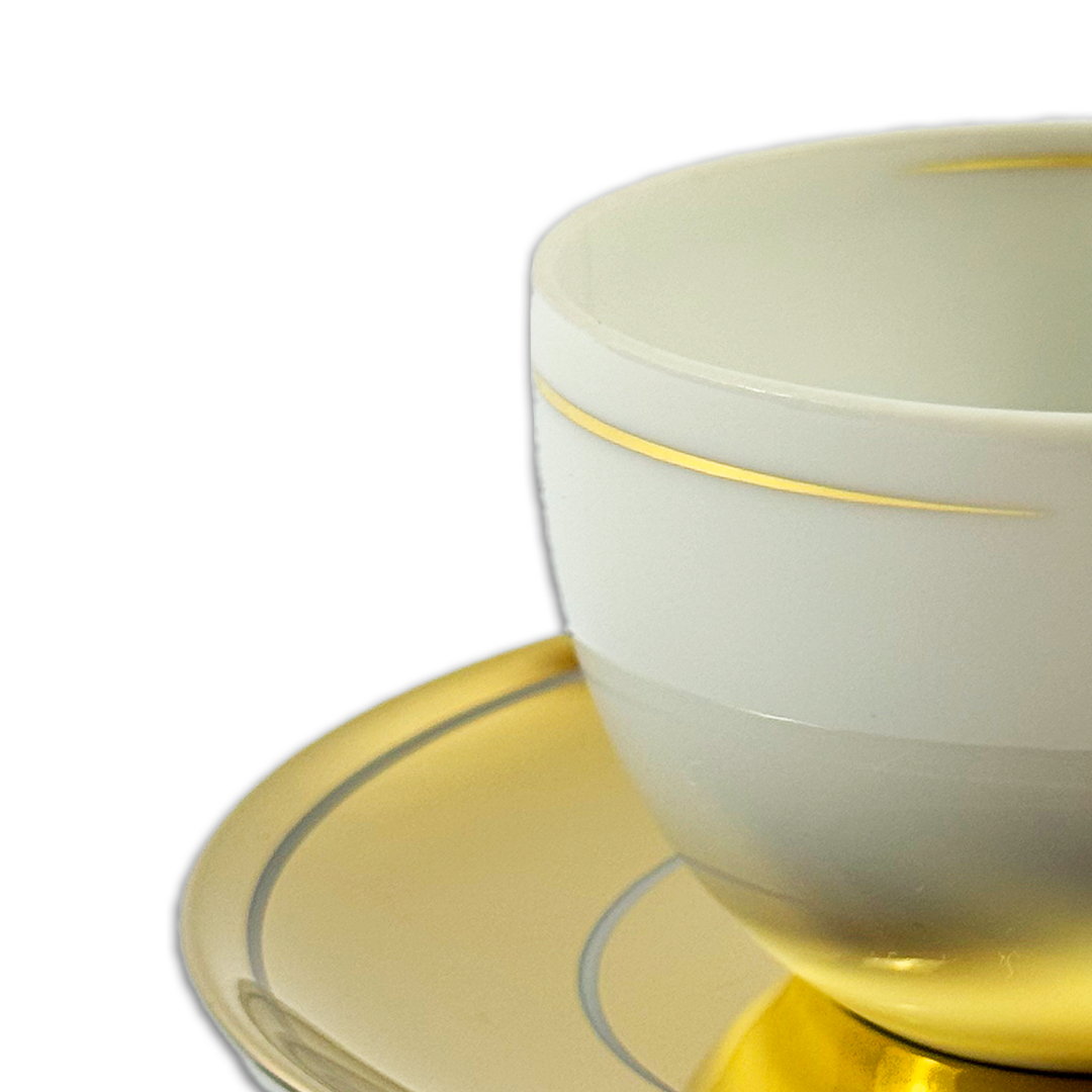 XICARA CHA+PIRES CELTIC PORCELANA ROYAL LIMOGES JOGO 6 PEÇAS