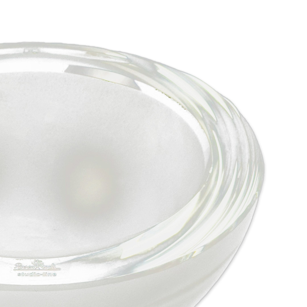 CENTRO MESA BLOCKGLAS CRISTAL TRANSPARENTE ROSENTHAL