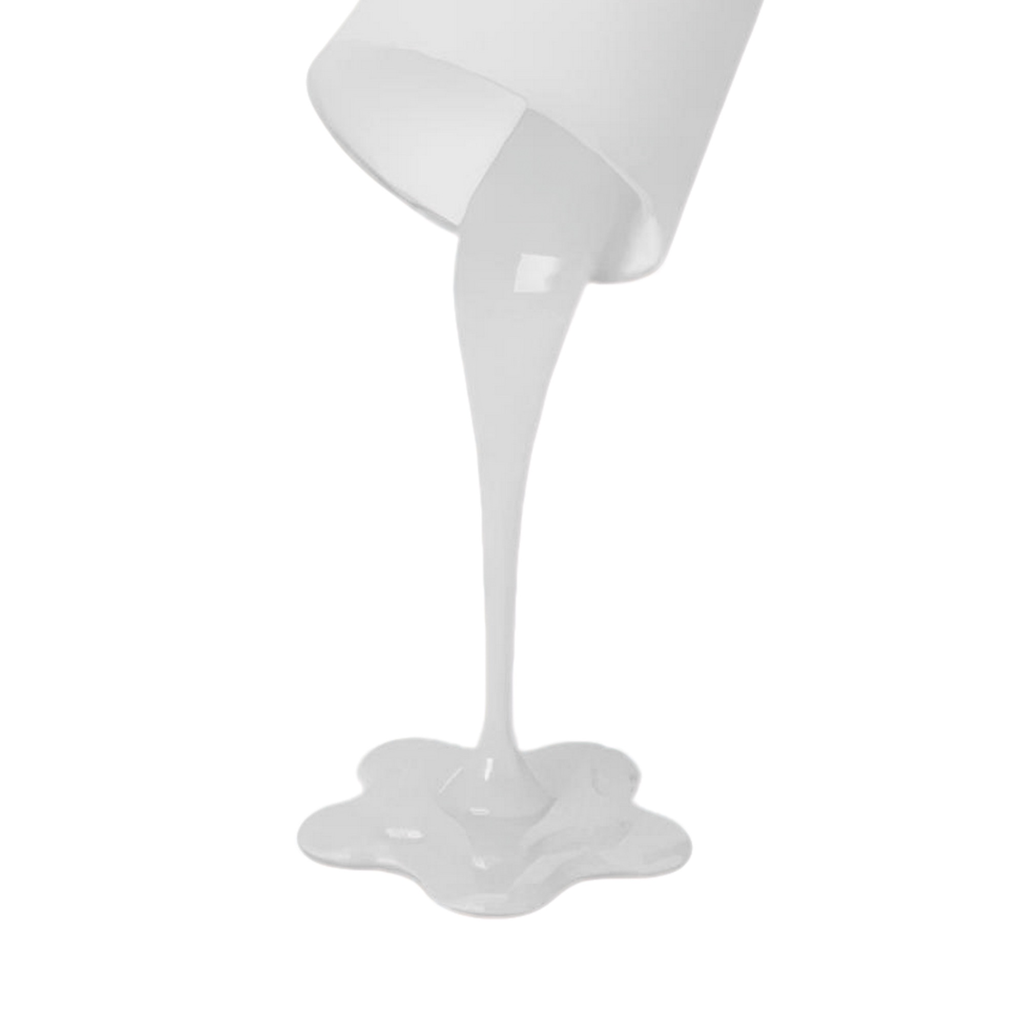 ABAJOUR LATA DE TINTA RESINA BRANCO MODALI DESIGN