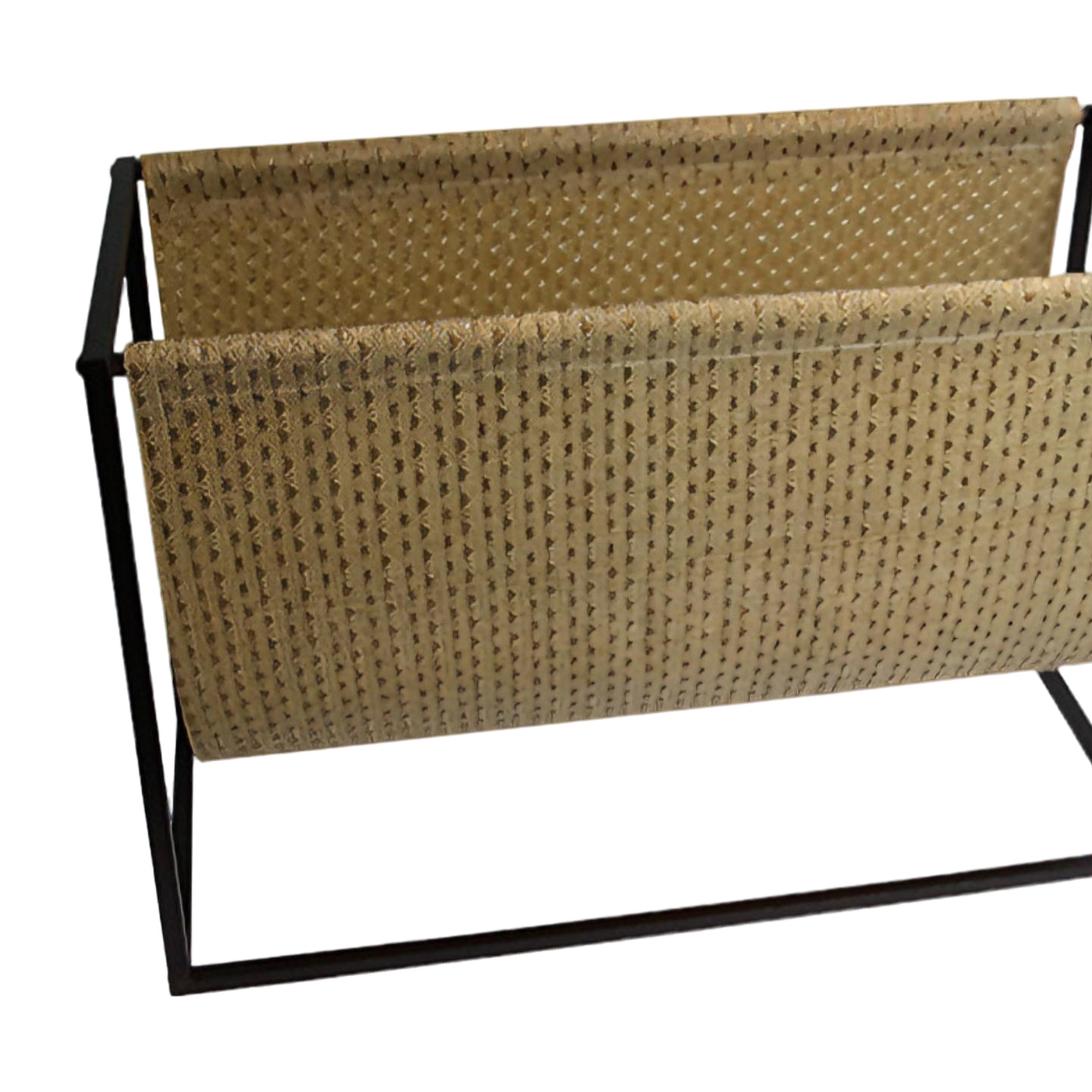 REVISTEIRO TELA COURO MARROM CLARO MODALI DESIGN