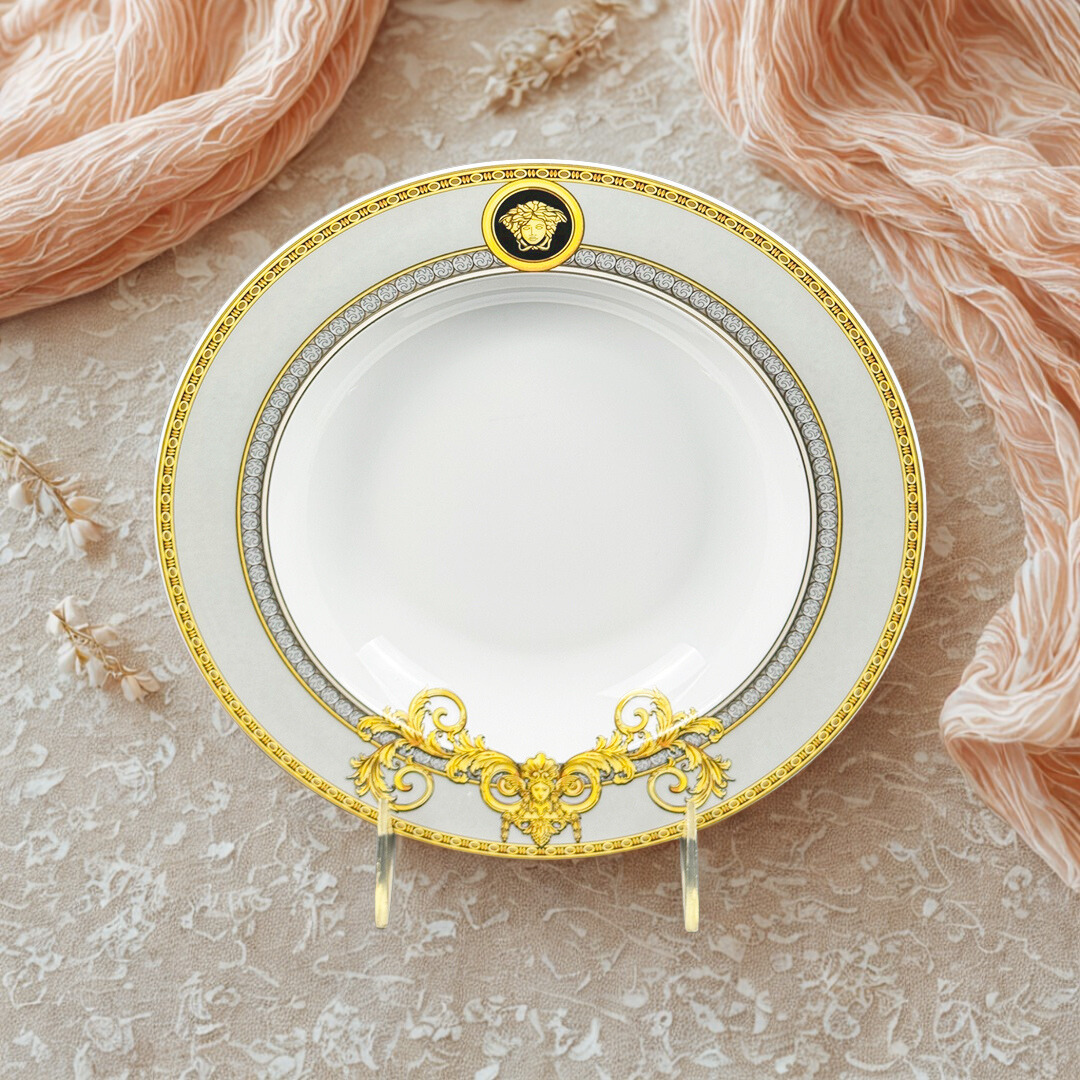 PRATO FUNDO VERSACE PRESTIGE GALA  PORCELANA UNITARIO