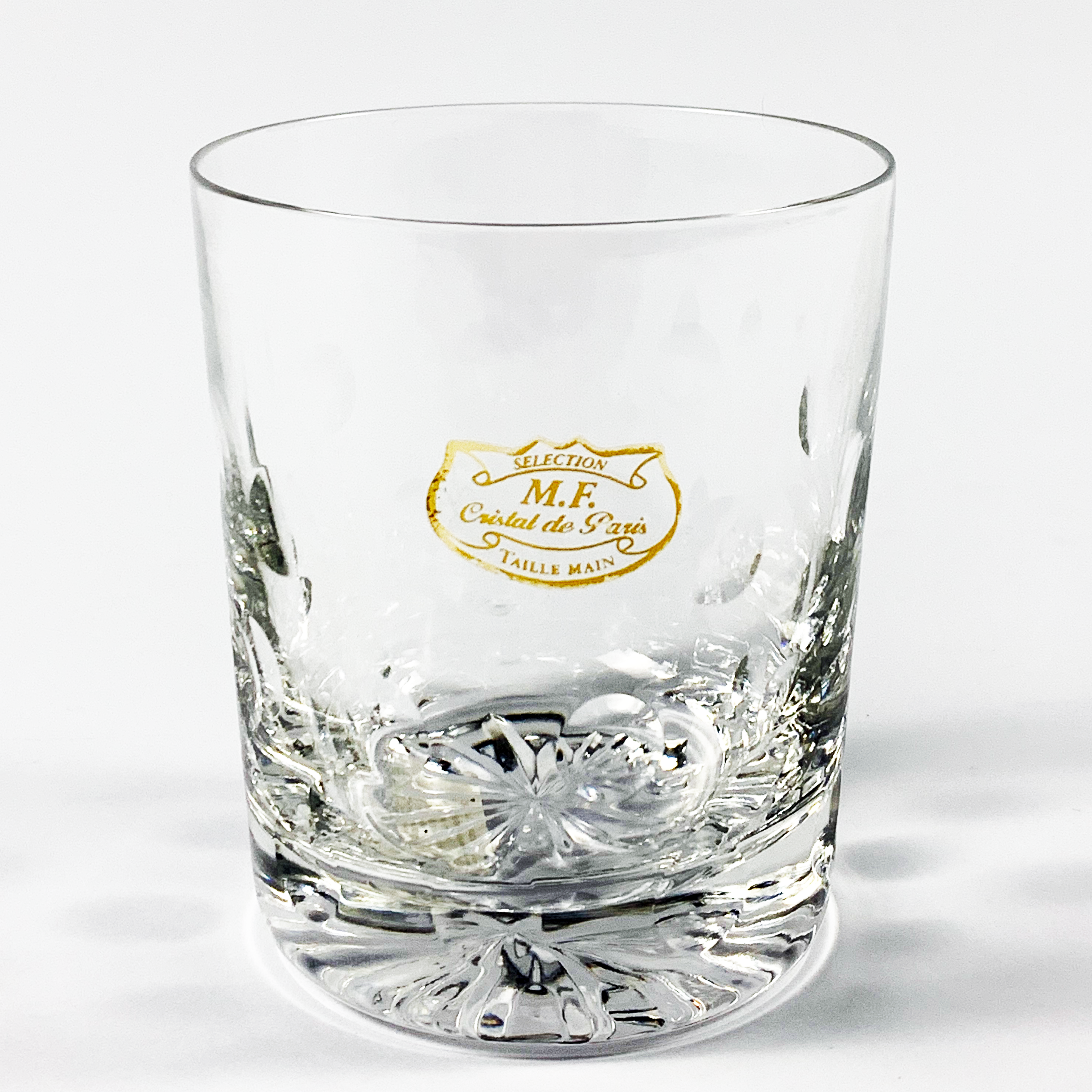 COPO BAIXO PASTILLE CRISTAL TRANSPARENT JOGO 6 PEÇAS.