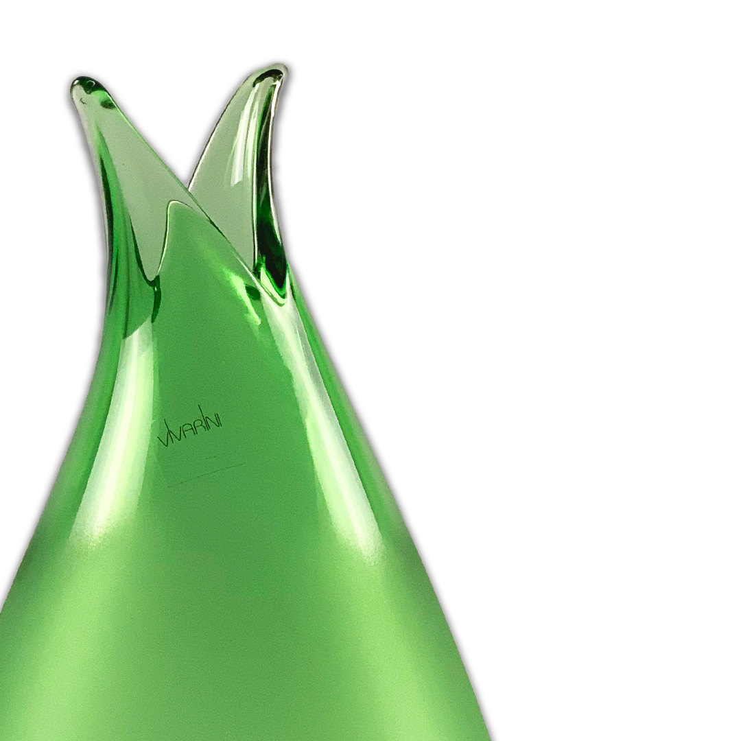 VASO GERMOGLIO CRISTAL VERDE FOSCO FORMIA