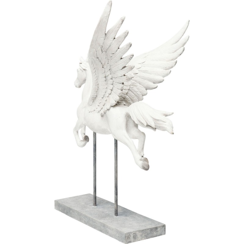 ESCULTURA  PEGASUS NO PEDESTAL  RESINA 