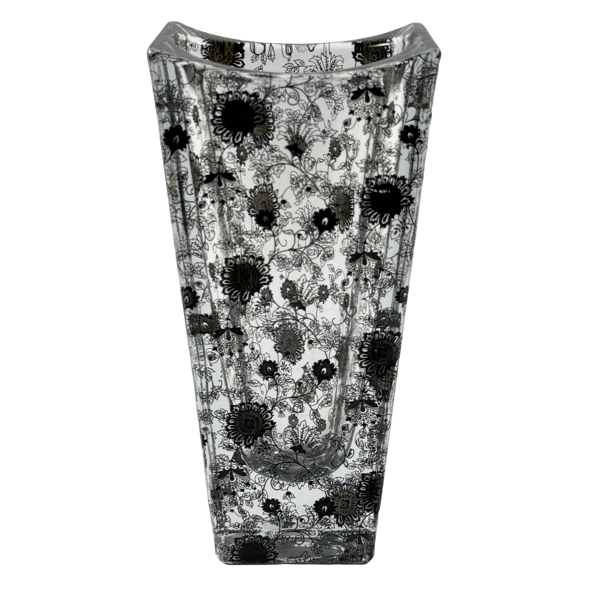 VASO AKINAWA CRISTAL/PRETO A CASA K