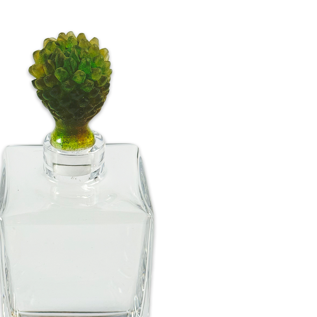 GARRAFA CACTUS CRISTAL TRANSPARENTE DAUM