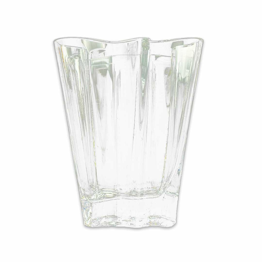 VASO ROSENTHAL FLUX CRISTAL TRANSPARENTE