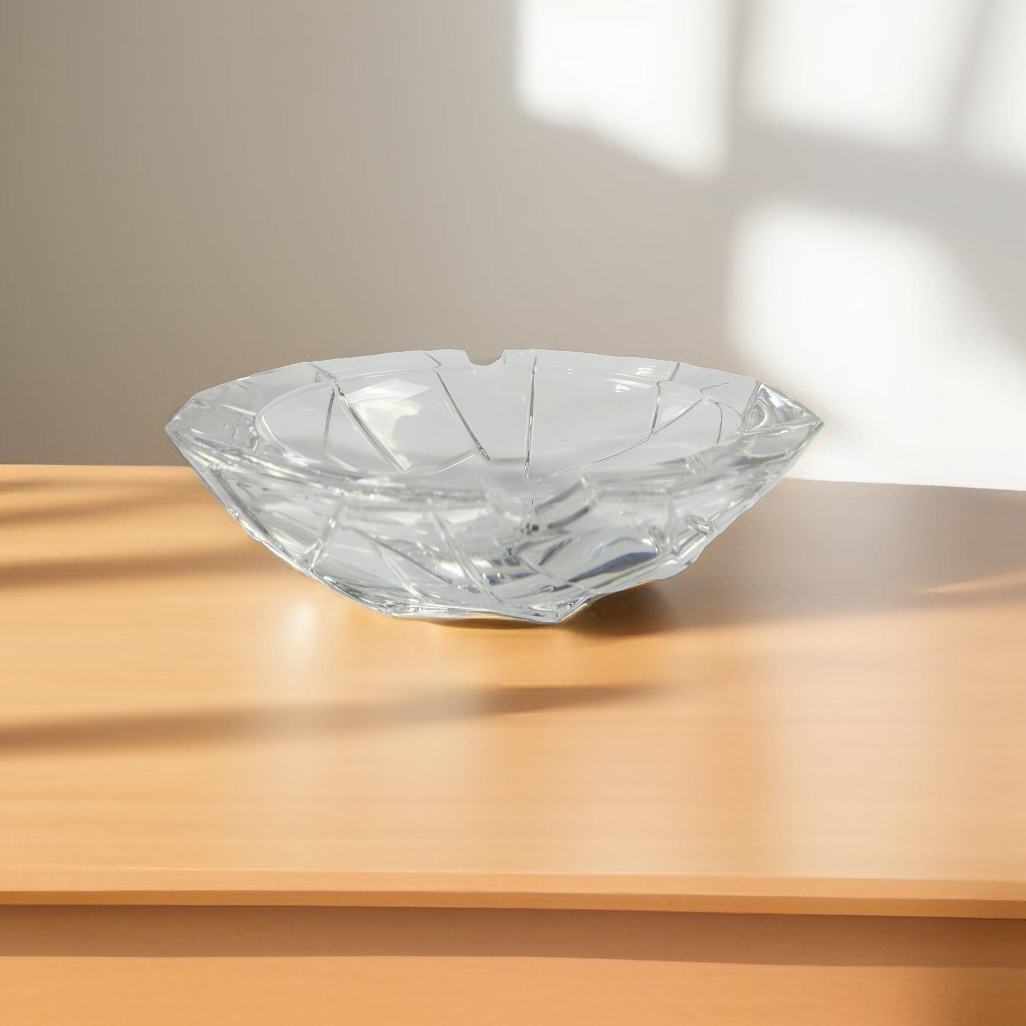 CINZEIRO CRACK CRISTAL TRANSPARENTE 