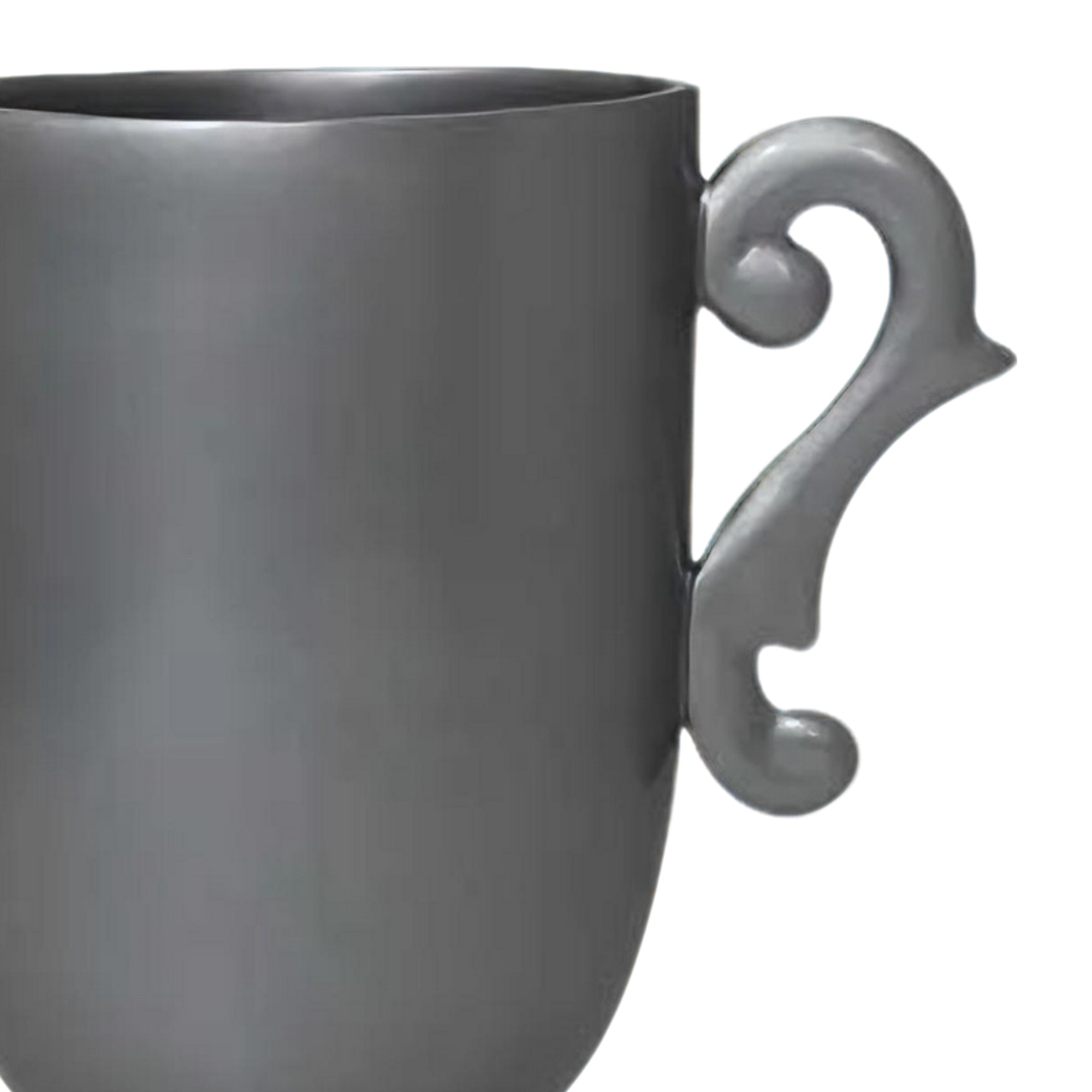 VASO VERSALLES RESINA PRATEADO MODALI DESIGN