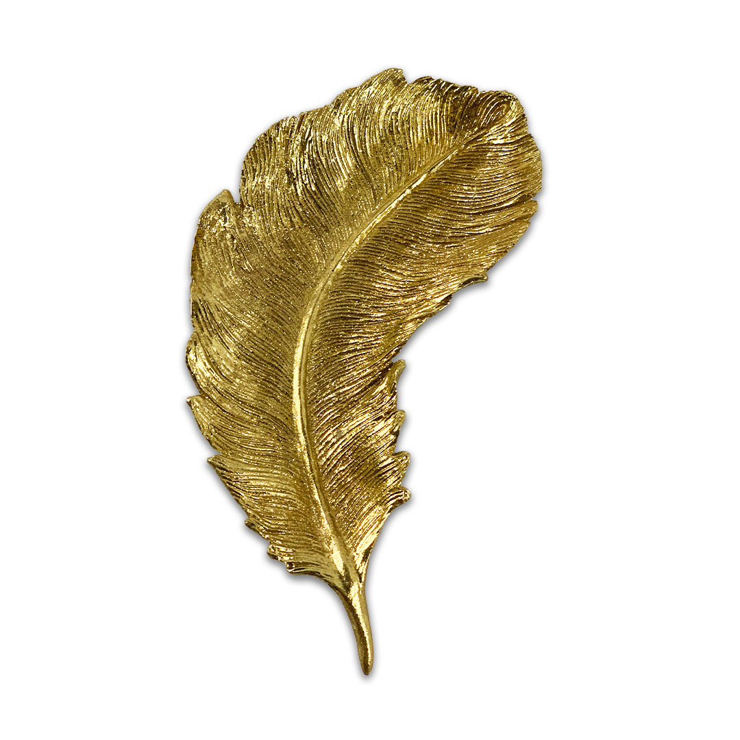 VIDE POCHE PENA RESINA DOURADO MODALI DESIGN