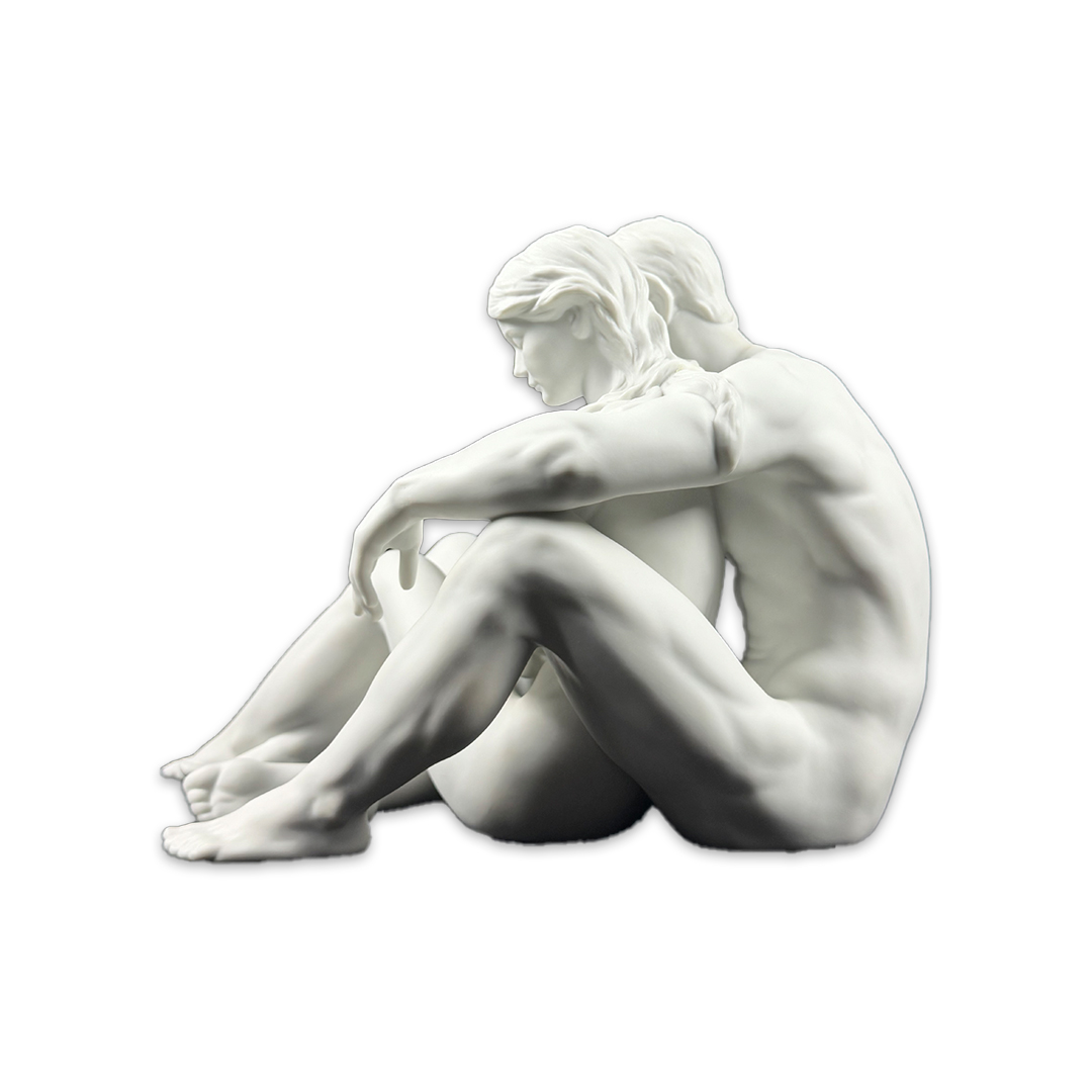 ESCULTURA ESSENCIA DA VIDA PORCELANA BRANCA LLADRO