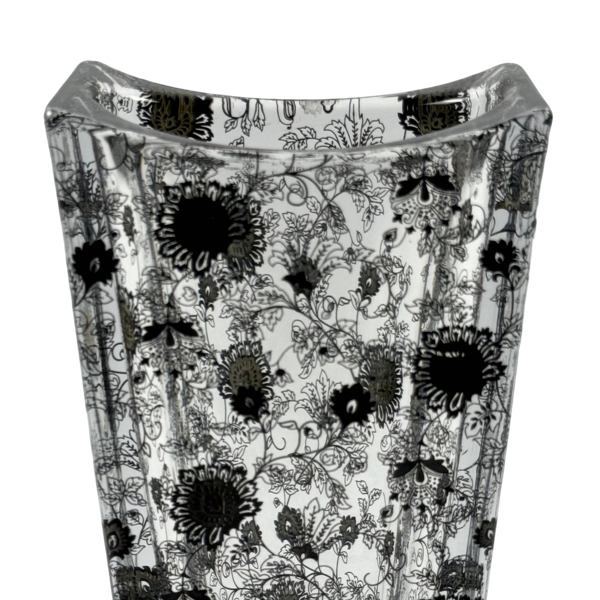 VASO AKINAWA CRISTAL/PRETO A CASA K