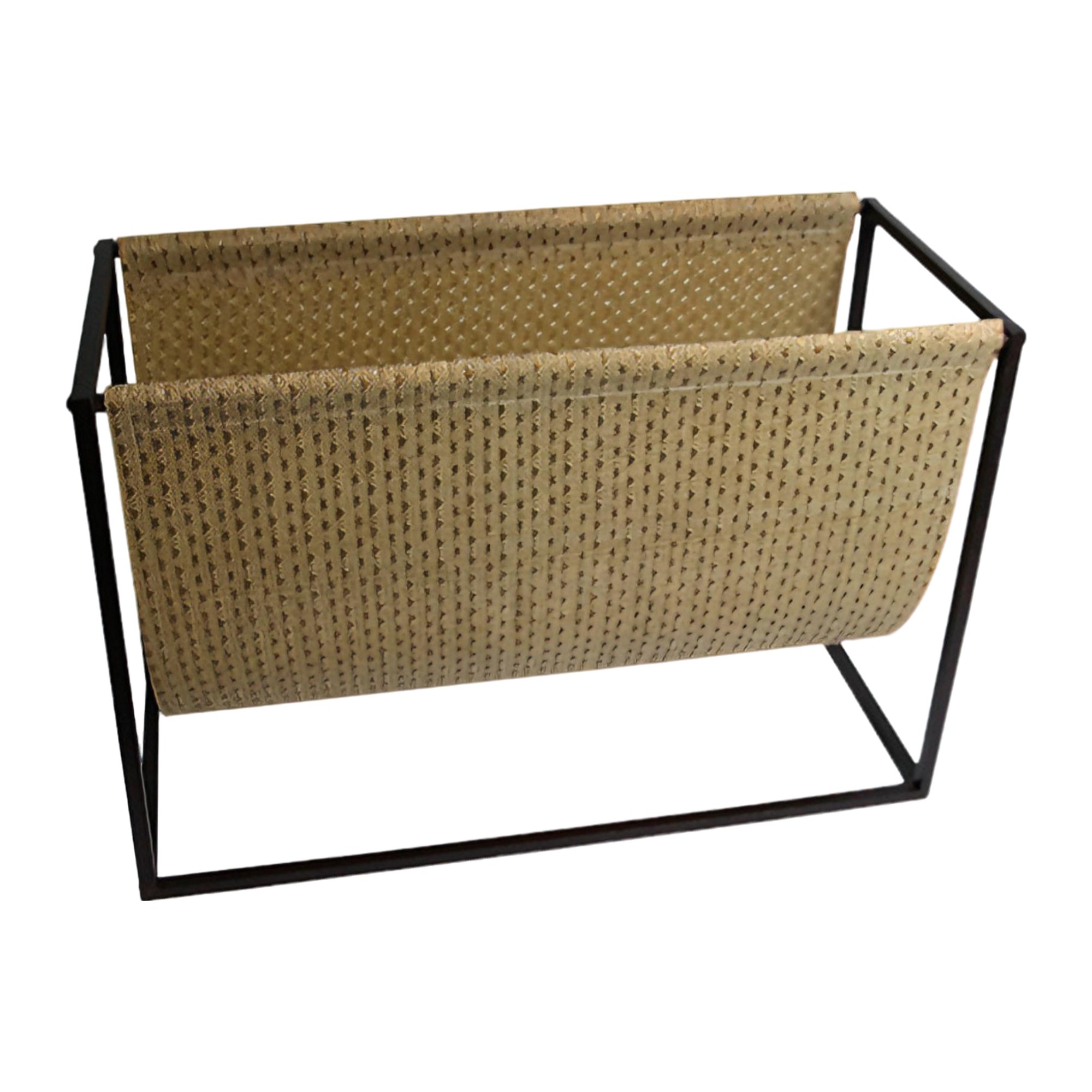 REVISTEIRO TELA COURO MARROM CLARO MODALI DESIGN