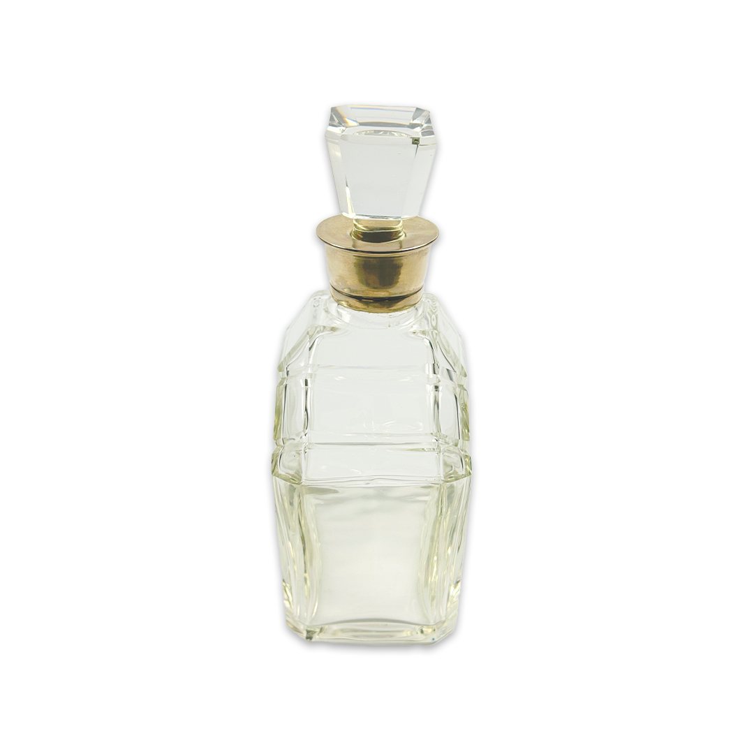 GARRAFA BAIXA NINA VIDRO TRANSPARENTE FANCY