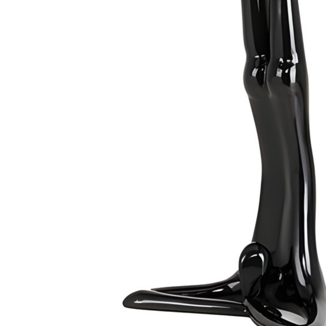 ESCULTURA JADE GDE RESINA PRETA MODALI DESIGN