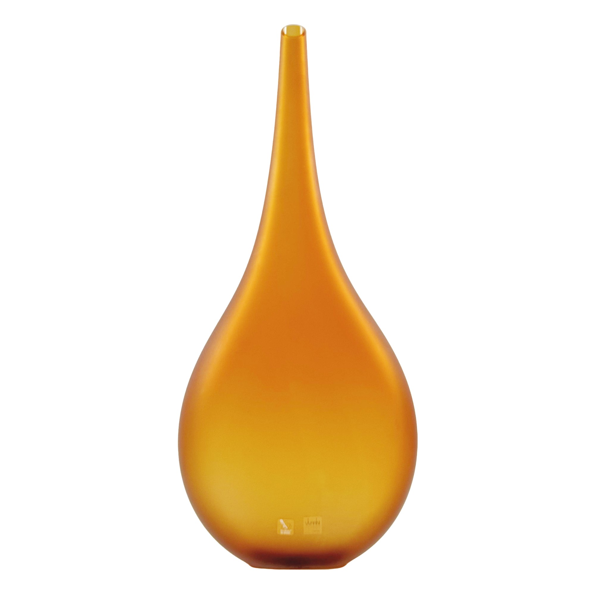 VASO ALTO BRINA CRISTAL LARANJA/TOPAZIO FOSCO FORMIA