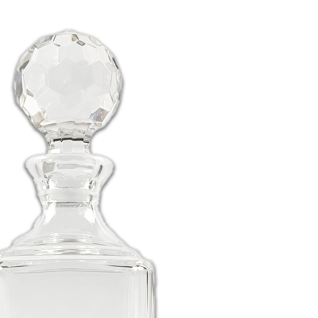 GARRAFA CRISTAL TRANSPARENTE MODALI DESIGN