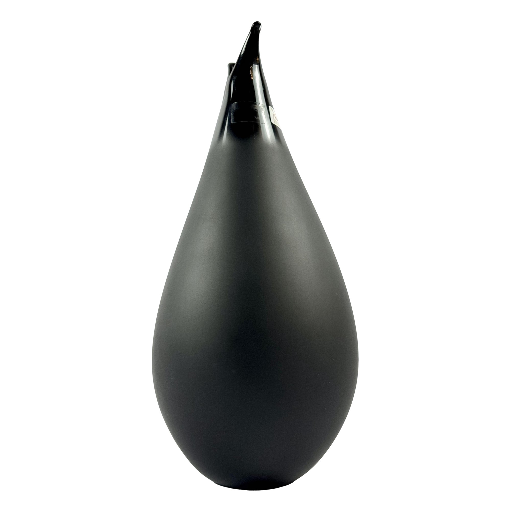 VASO GERMOGLIO CRISTAL PRETO FOSCO