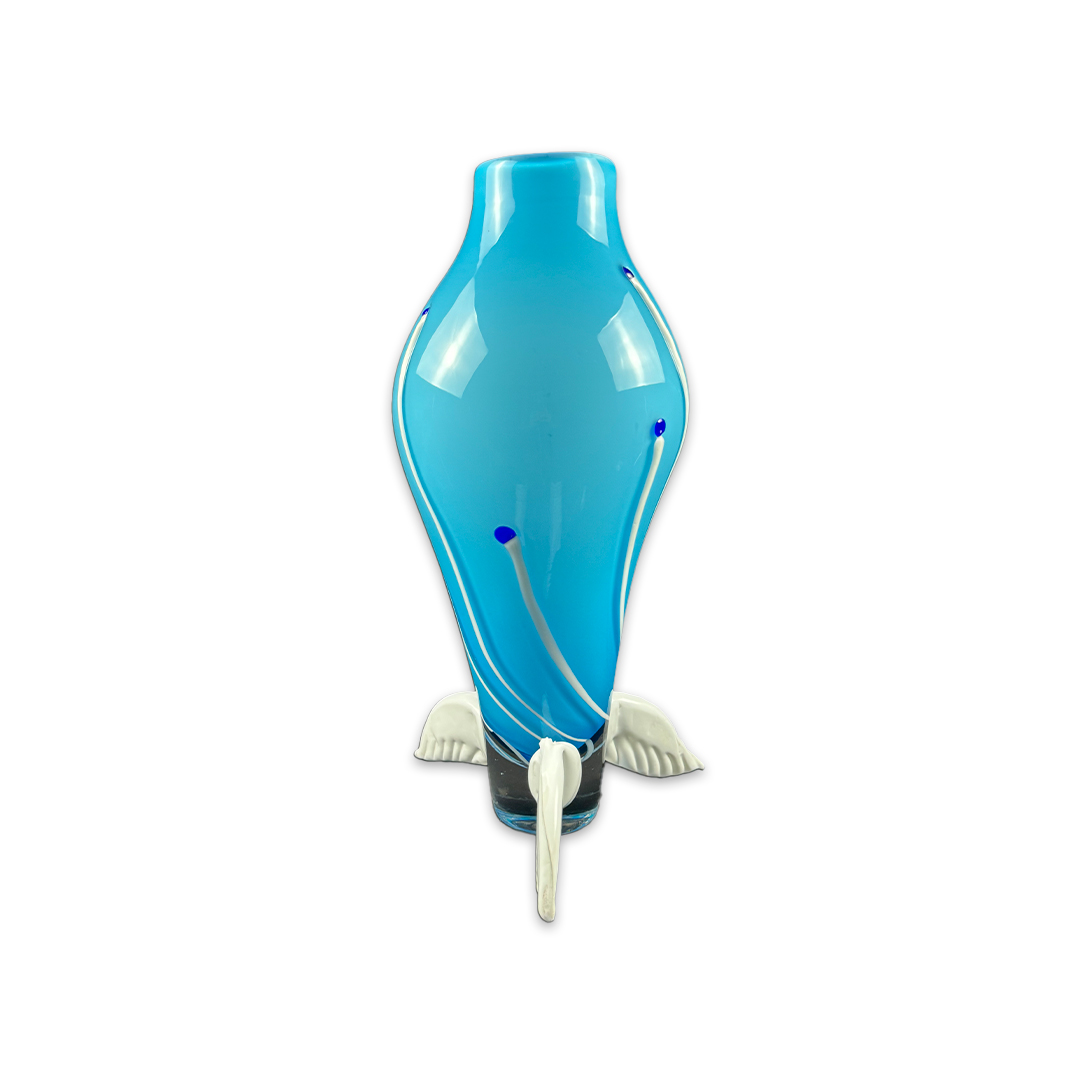 VASO ANGELO AZUL CRISTAL LINEAVETRO