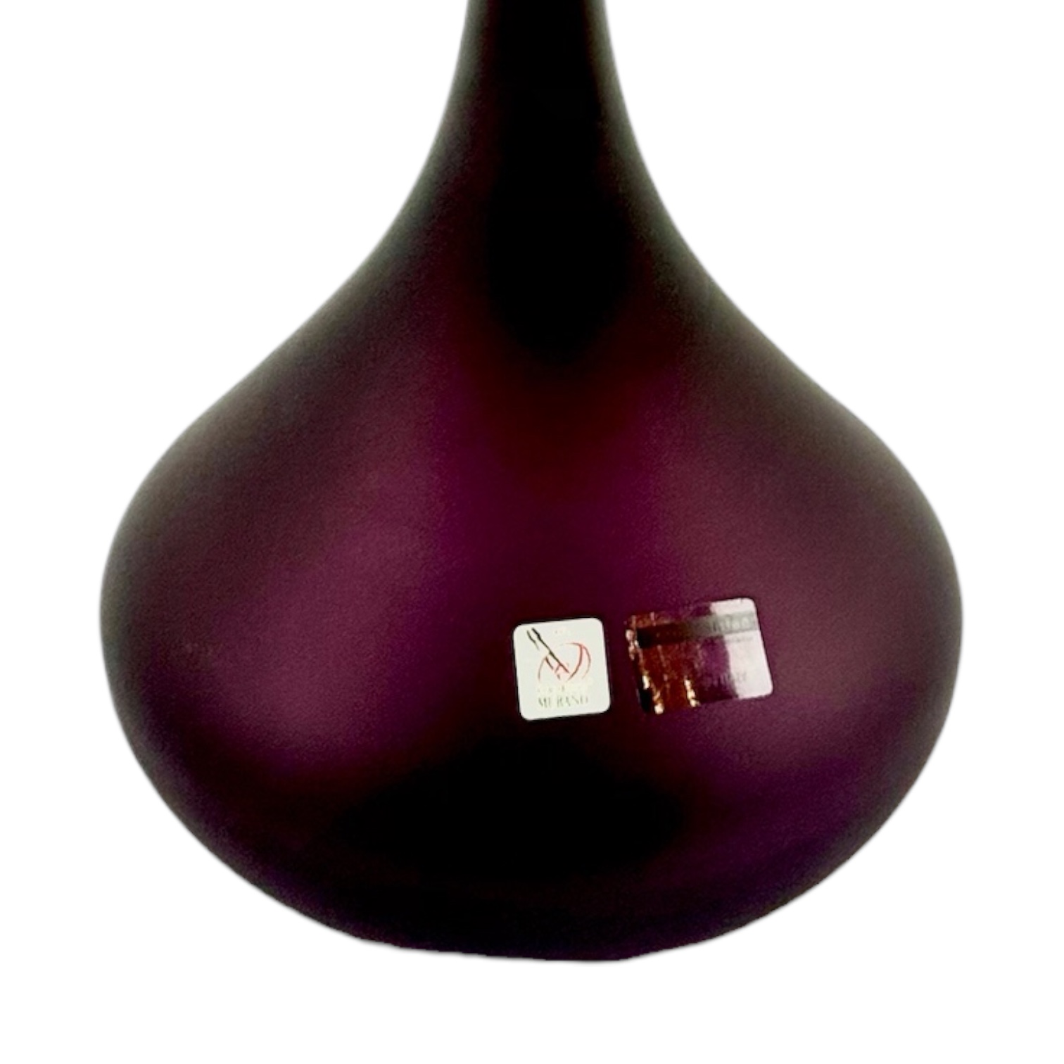 VASO RUGIADA CRISTAL RUBI/ACO FOSCO