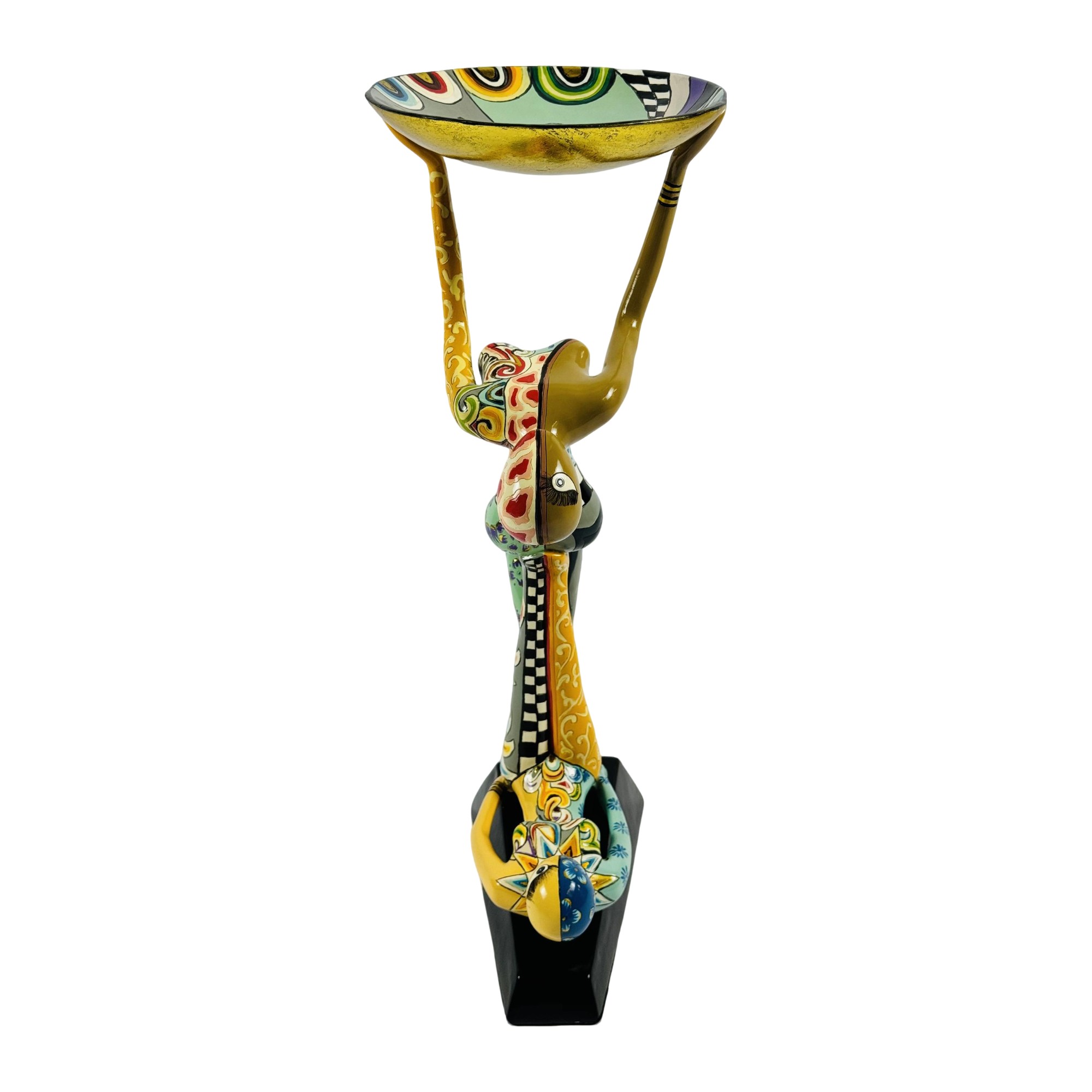 ESCULTURA ACROBATA RESINA TOMS DRAG