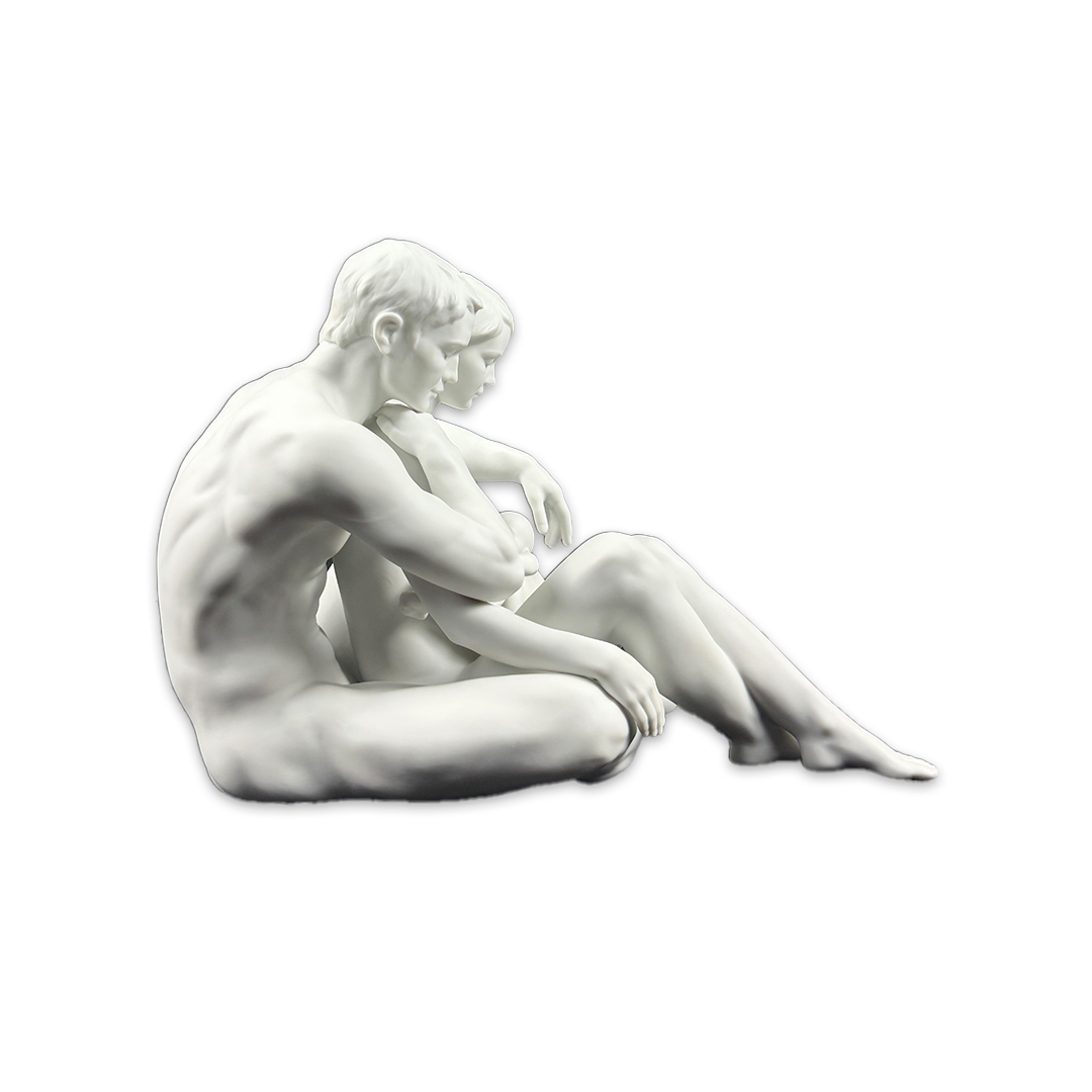 ESCULTURA ESSENCIA DA VIDA PORCELANA BRANCA LLADRO