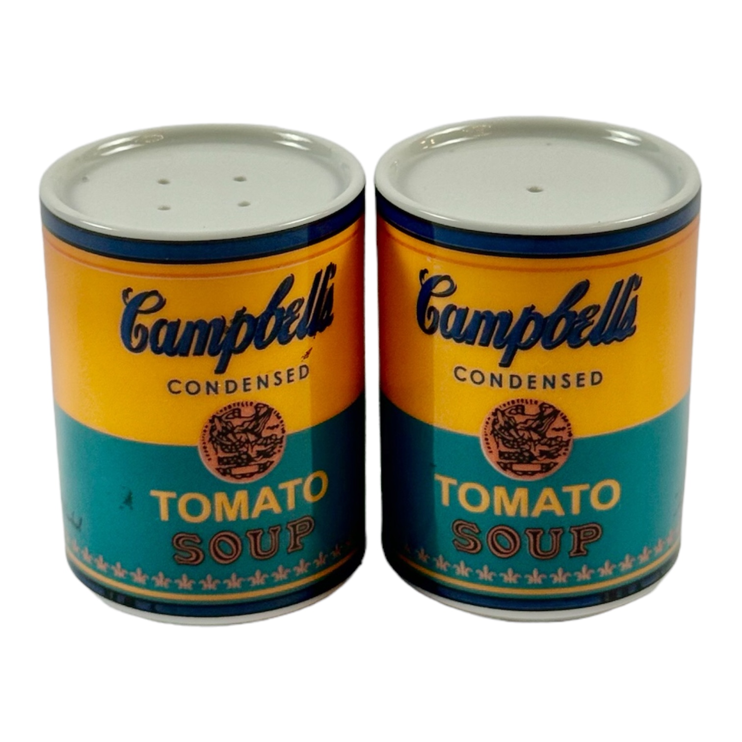 SALEIRO / PIMENTEIRO WARHOL CAMPBELLS PORCELANA LARANJA ROSENTHAL