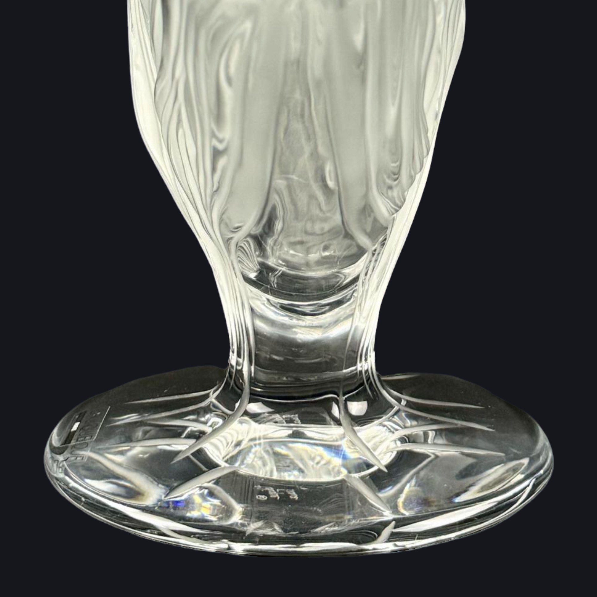 VASO ICHOR CRISTAL FOSCO LALIQUE