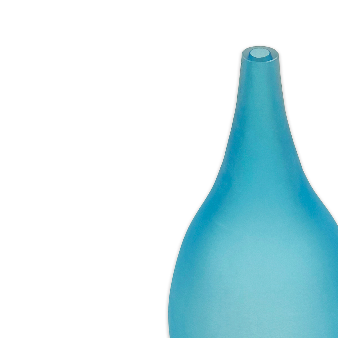 VASO AMPOLLA  CRISTAL ACQUA FORMIA