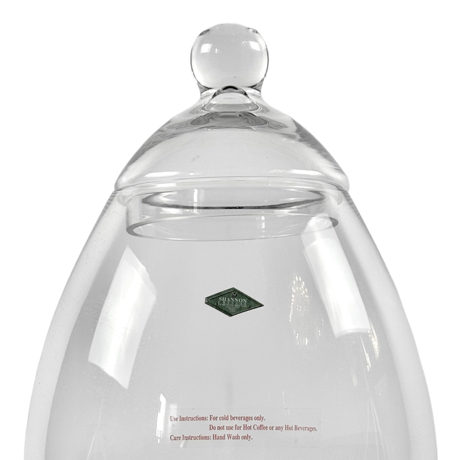 SUQUEIRA BIANCA VIDRO TRANSPARENTE GODINGER