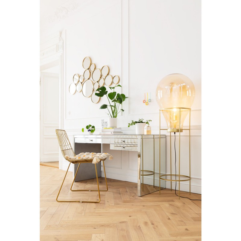 LUMINÁRIA CHAO PERA AMBAR 