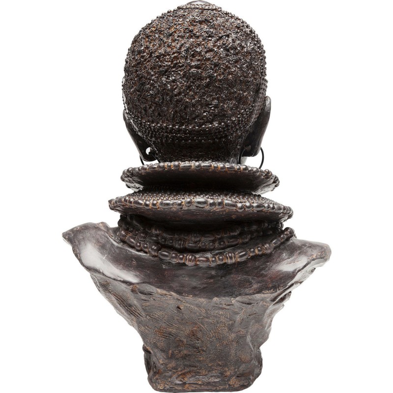 ESCULTURA TRIBAL AFRICANA RESINA 