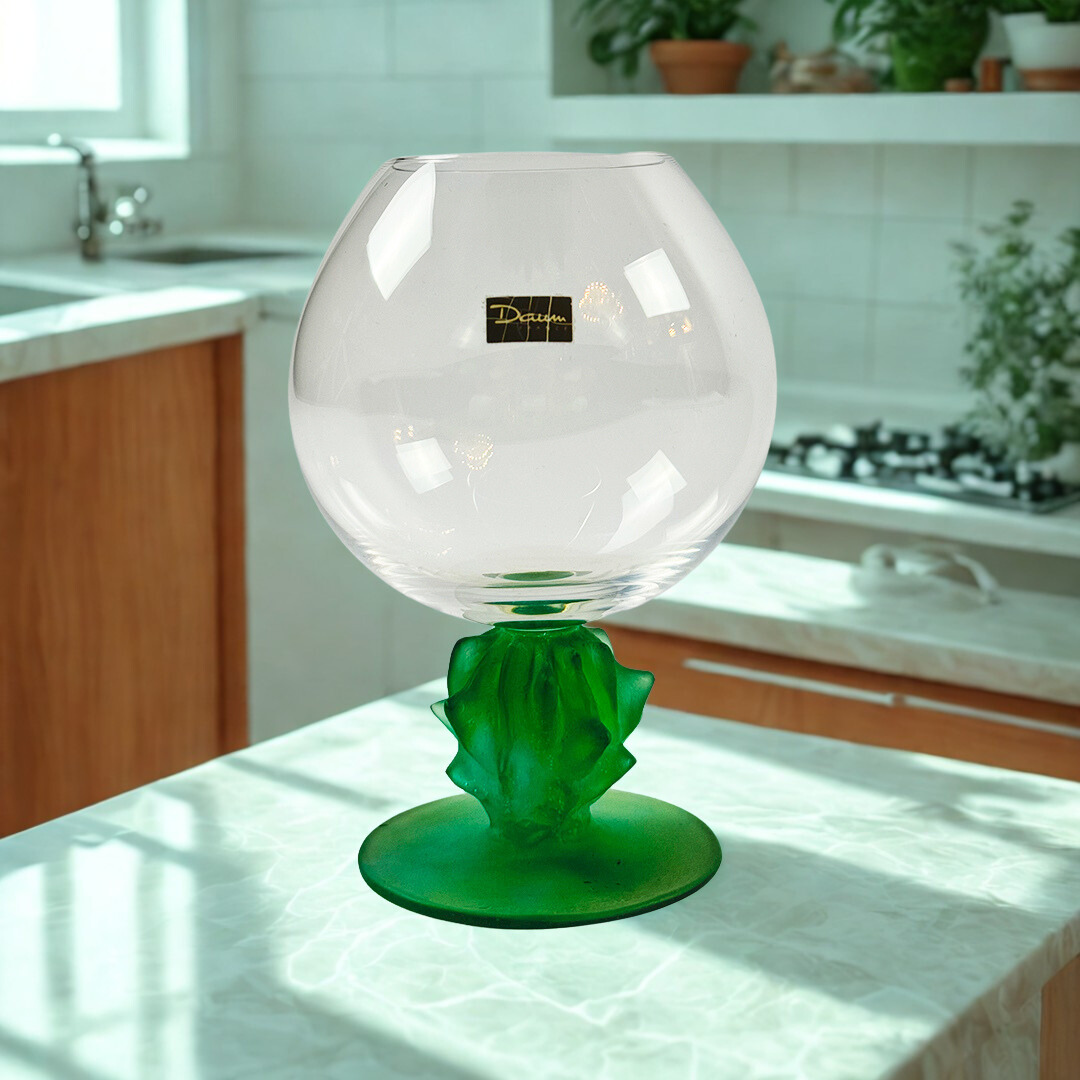 TACA DEGUSTACAO CACTUS CRISTAL DAUM