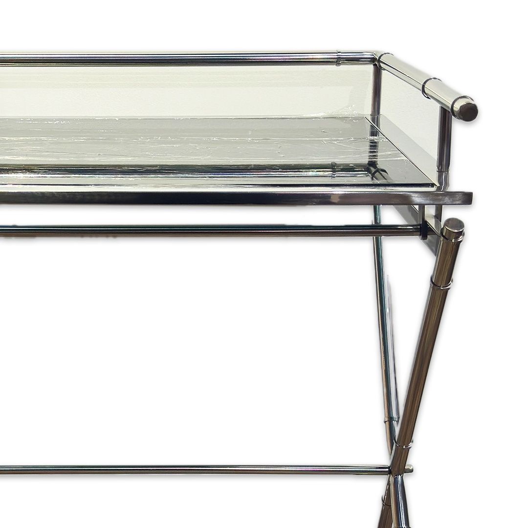 MESA/BAR TAMPO VIDRO FUME VAN ROON