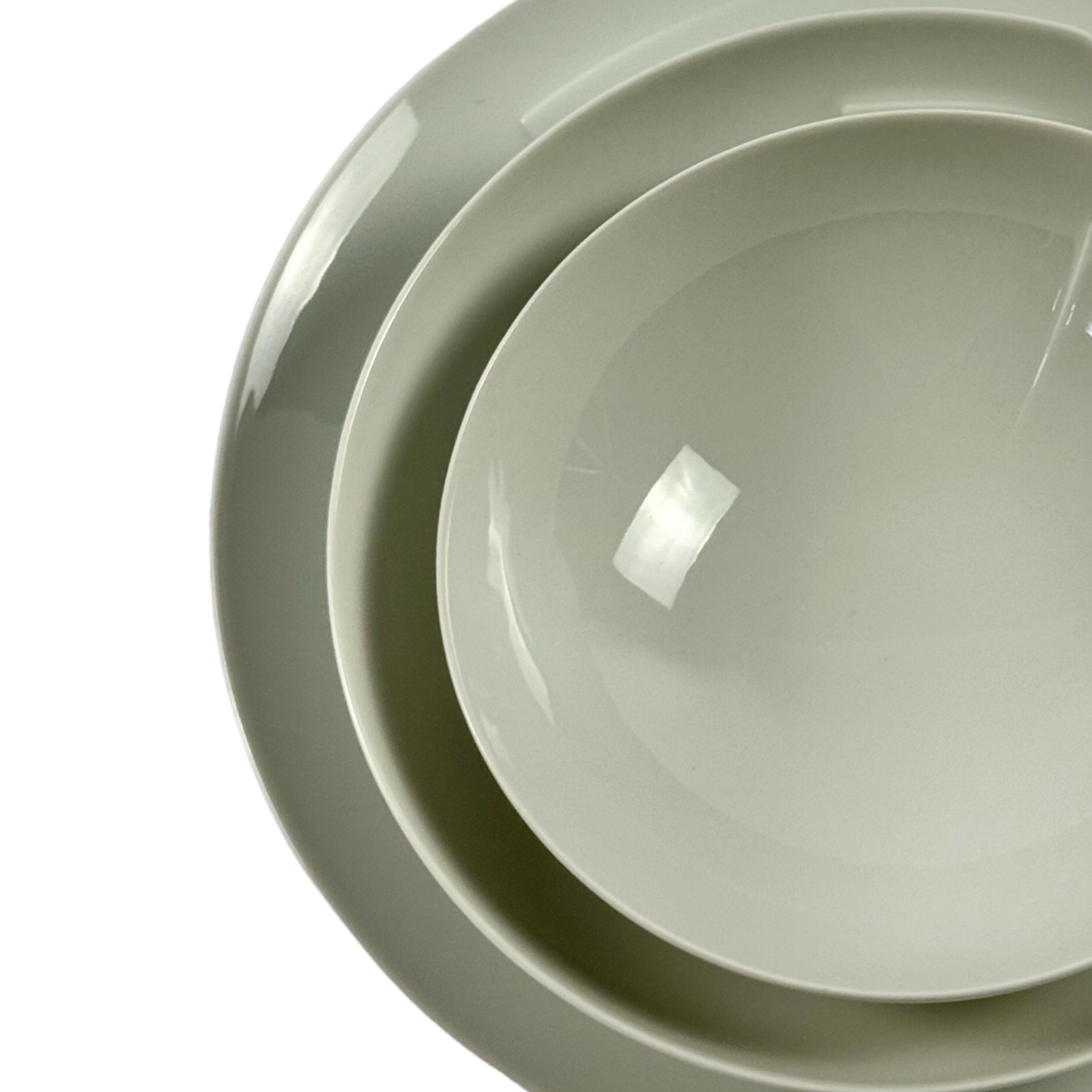 PRATOS A LA CARTE PAPYRUS WEISS PORCELANA ROSENTHAL JOGO 3 PEÇAS