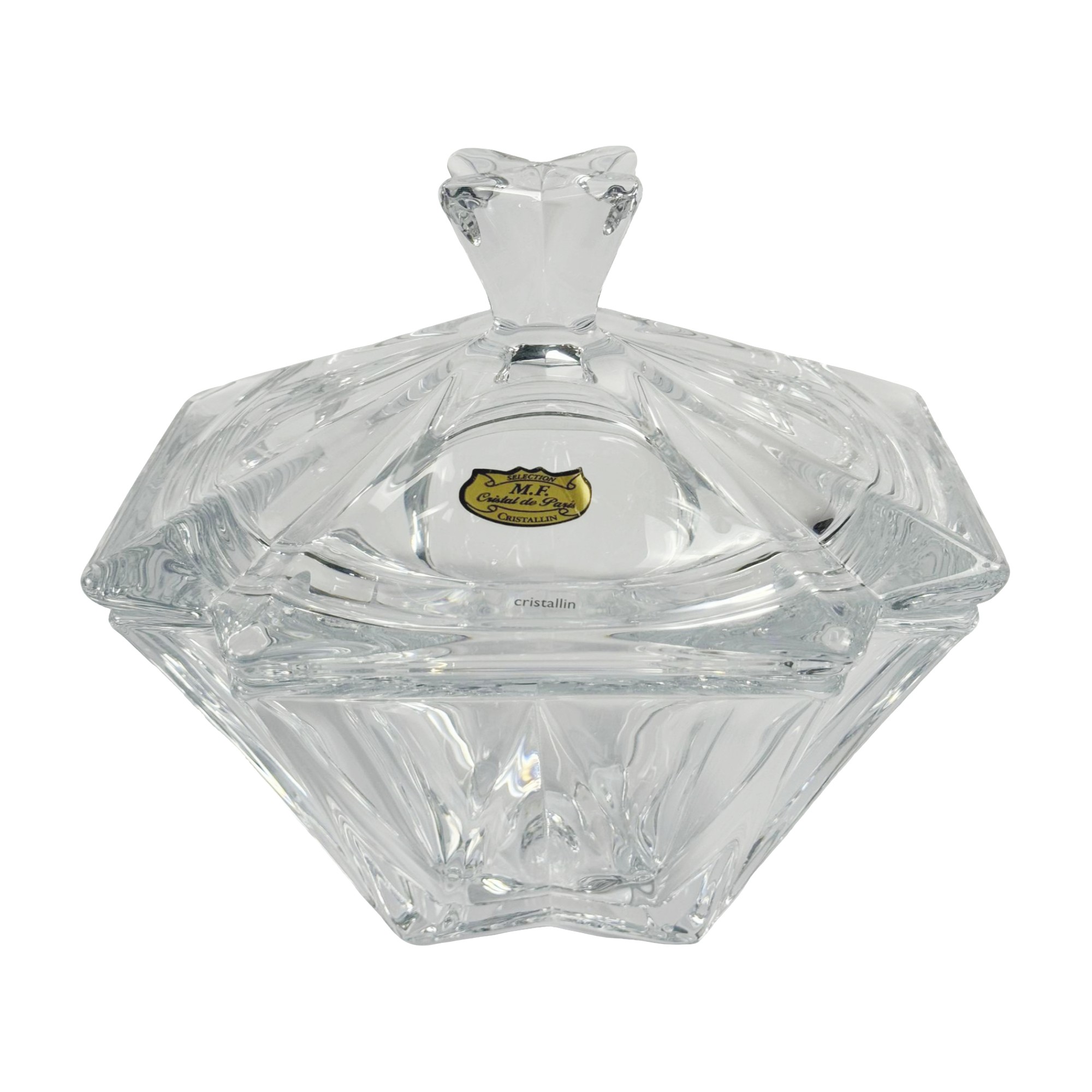 BOMBONIERE METROPOLITAN CRISTAL TRANSPARENTE 