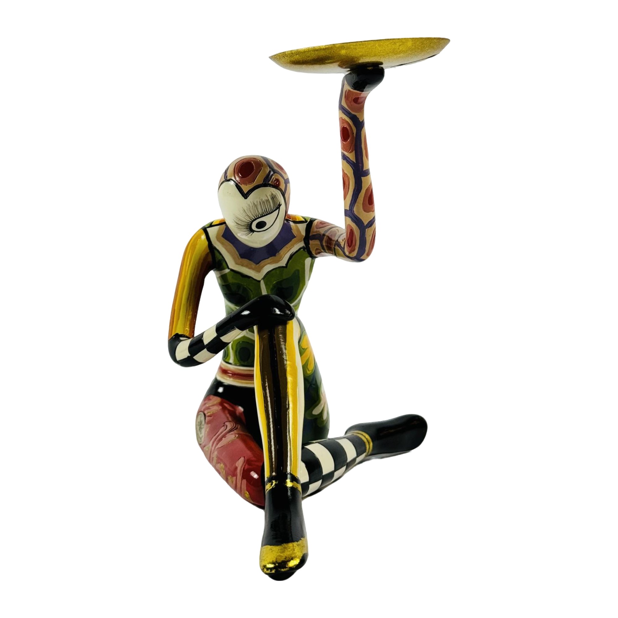 ESCULTURA ACROBATA RESINA TOMS DRAG