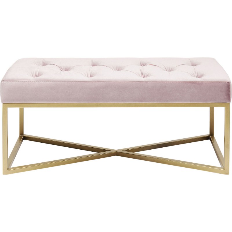 BANCO CROSSOVER ROSE BASE DOURADA 