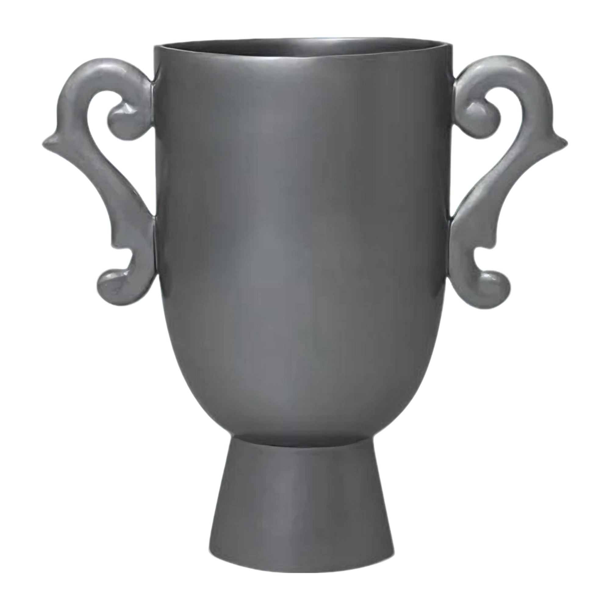 VASO VERSALLES RESINA PRATEADO MODALI DESIGN