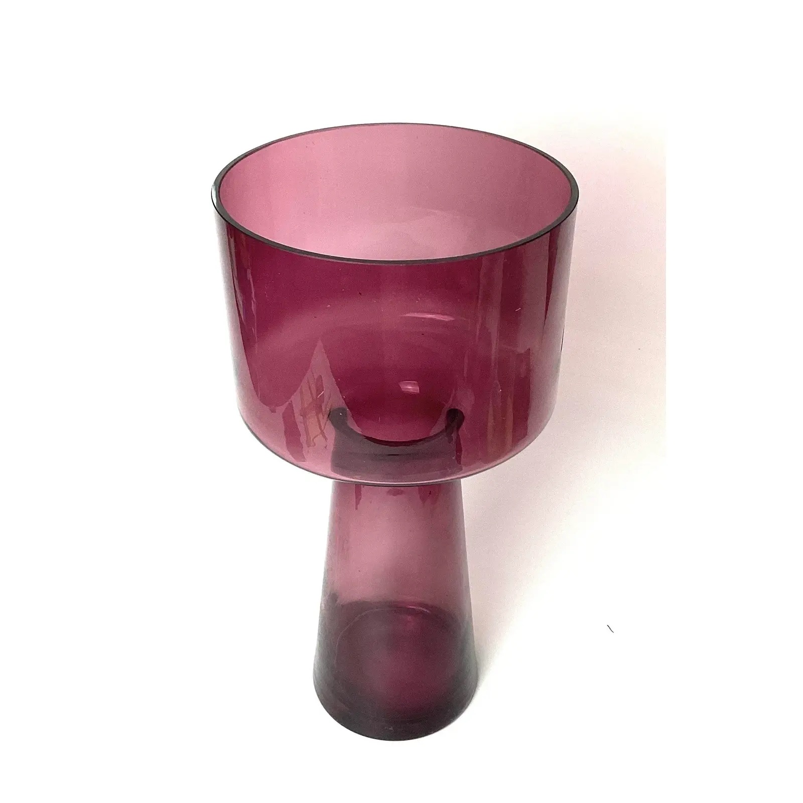 VASO AMARILLYS VIDRO AMETISTA VIDIVI VETRI (KD&D)