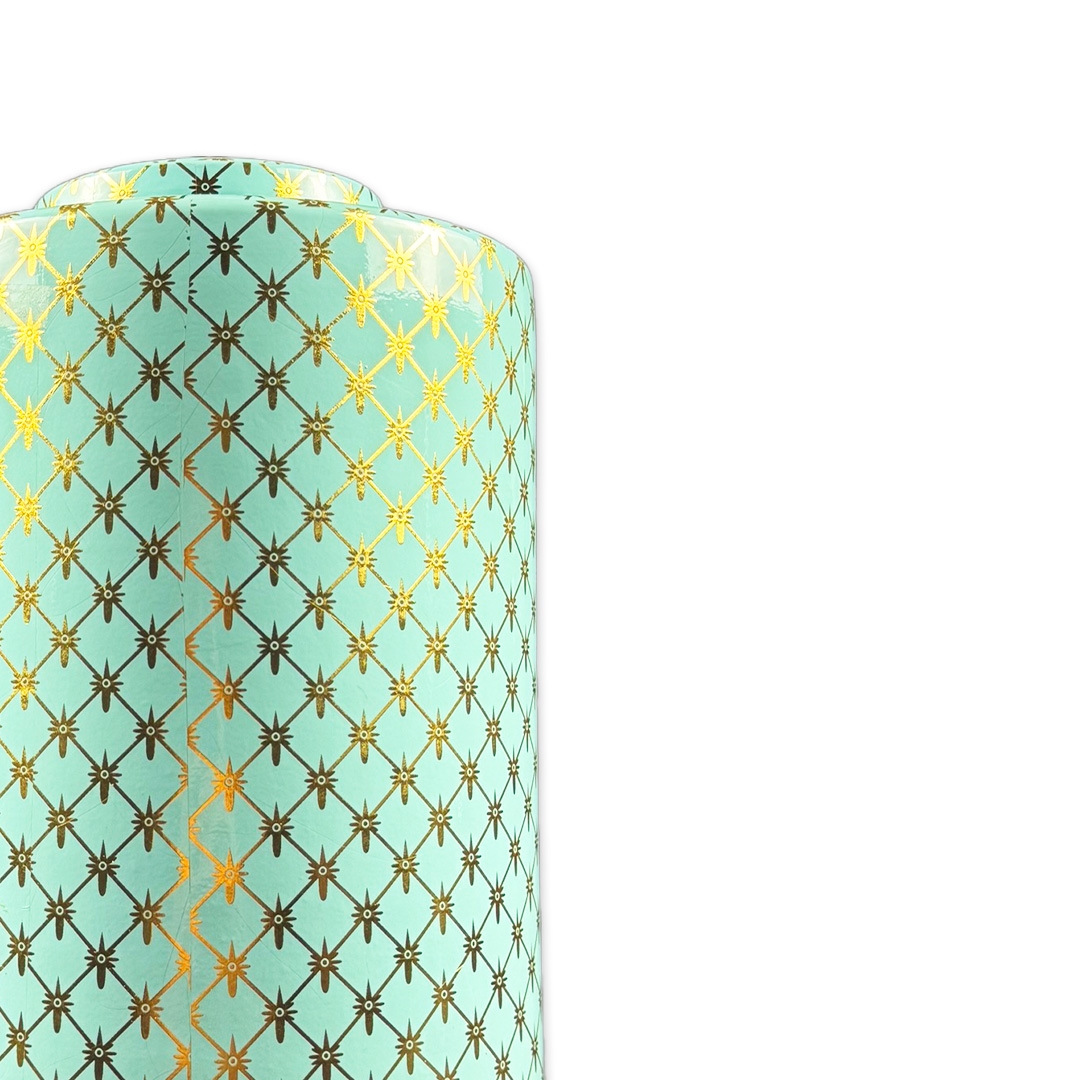 POTICHE DECO NOBLE CERAMICA AZUL 